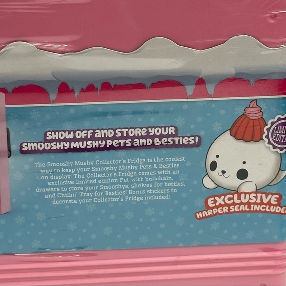 Smooshy Mushy Collector’s Fridge EXCLUSIVE LIMITED EDITION Harper Seal NEW - Picture 10 of 12
